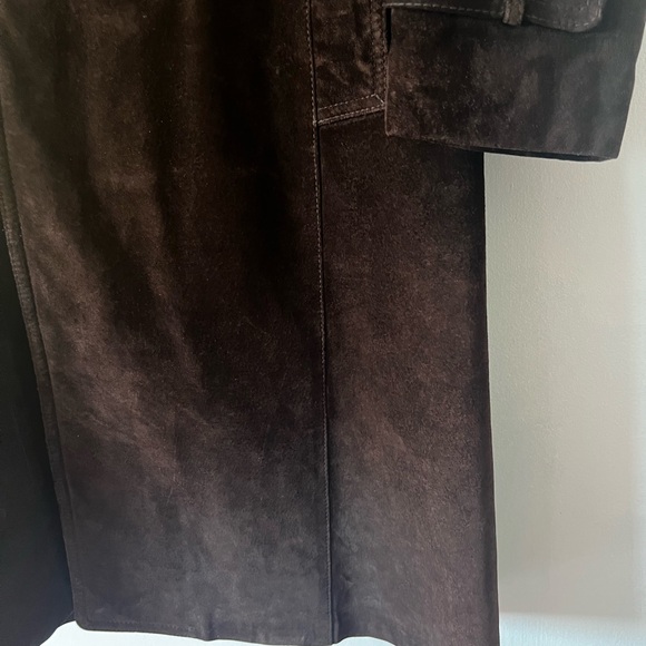 Vintage Penny Lane Suede and Fur Jacket - Picture 2 of 16